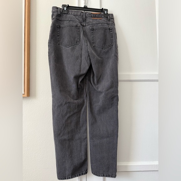 Pendleton Gray Wash Jeans Women’s 6 100% Cotton Classic Fit Zip Fly - Picture 3 of 6